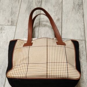 Polo by Ralph Lauren Black and Brown Tote